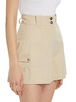 Franci High-Rise Utility Shorts