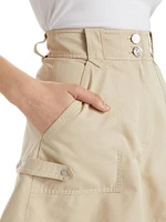 Franci High-Rise Utility Shorts