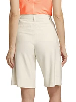 Liliam Wide-Leg Bermuda Shorts