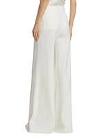 Deborah High-Rise Wide-Leg Pants