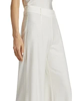 Deborah High-Rise Wide-Leg Pants