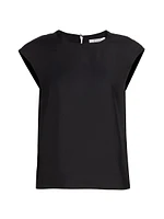 Turner Cap-Sleeve Top