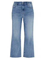 Alexa Mid-Rise Stretch Flared Jeans