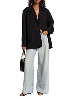 Zoey Stretch Wide-Leg Jeans