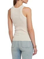 Mixed Stitch Cotton Tank