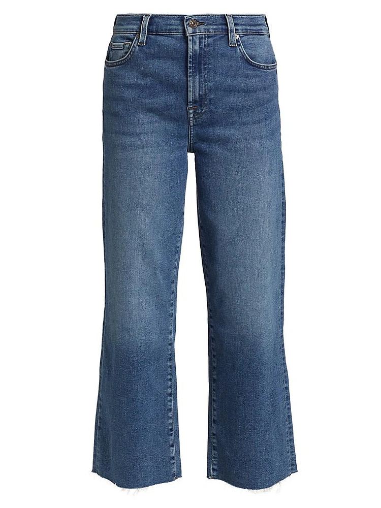 Alexa Stretch-Denim Flared Jeans