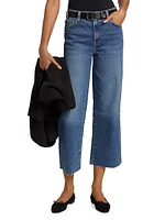 Alexa Stretch-Denim Flared Jeans