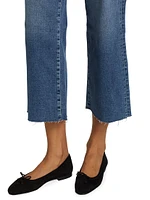 Alexa Stretch-Denim Flared Jeans