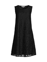 Lace Tank A-Line Dress