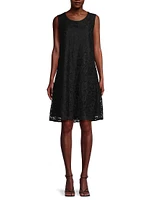 Lace Tank A-Line Dress