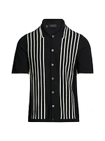 COLLECTION Striped Merino Wool Shirt