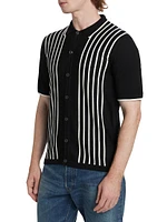 COLLECTION Striped Merino Wool Shirt