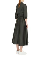 Maggio Cotton-Blend Jersey Midi-Dress