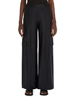 Teseo Satin Jersey Trousers