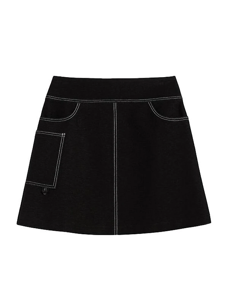 Nabulus Jersey Miniskirt