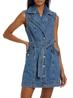 Balance Denim Minidress