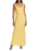 Zakai Corded Lace Tank Maxi Dress