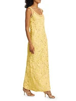 Zakai Corded Lace Tank Maxi Dress