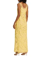 Zakai Corded Lace Tank Maxi Dress