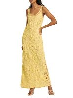 Zakai Corded Lace Tank Maxi Dress