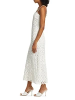 Elise Crocheted Midi-Dress