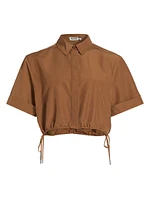 Ryett Cotton Crop Shirt