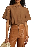 Ryett Cotton Crop Shirt