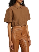 Ryett Cotton Crop Shirt