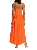 Kittiya Sleeveless Midi-Dress