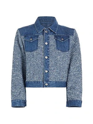 Baylin Denim & Knit Jacket