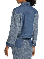 Baylin Denim & Knit Jacket