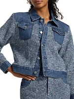 Baylin Denim & Knit Jacket