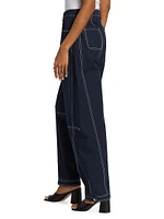 Kairi Curved-Leg Pants