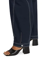 Kairi Curved-Leg Pants