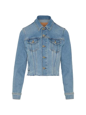 Love Soul Stretch Denim Trucker Jacket