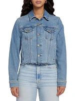 Love Soul Stretch Denim Trucker Jacket