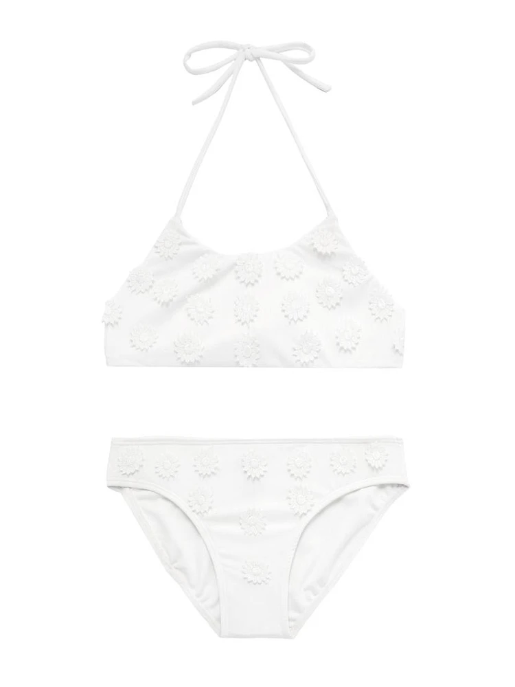 Little Girl's & Dahlia Bikini Set