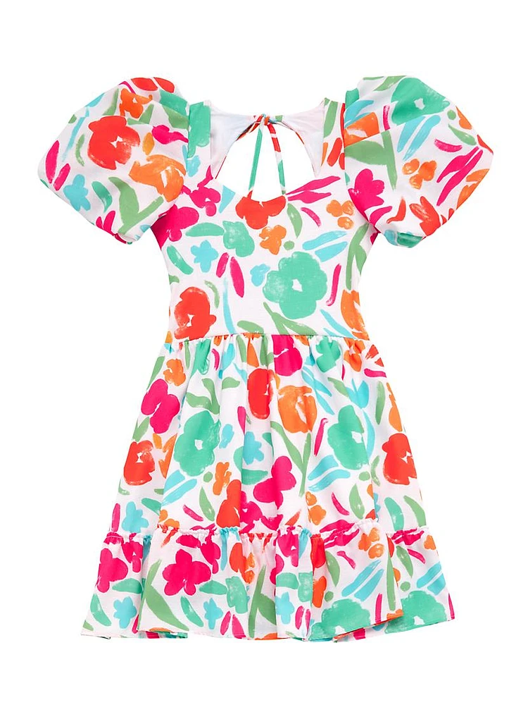 Liile Girl's & Girl's Logan Floral Dress