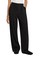 Igor Wool-Blend Straight-Leg Pants