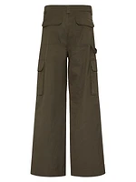 Nylon Cargo Pants