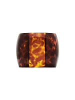 Tortoiseshell Smoky Cuff Resin