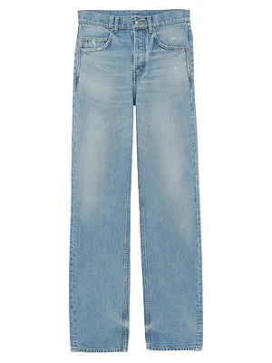 Long Baggy Jeans Charlotte Blue Denim