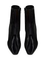 Rainer Zipped Boots Patent Leather