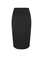 Pencil Skirt Satin