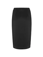 Pencil Skirt Satin