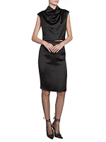 Pencil Skirt Satin