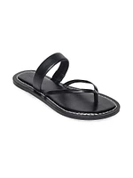 Leia Leather Thong Sandals