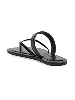 Leia Leather Thong Sandals