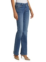 Kimmie Low-Rise Stretch Flared Jeans