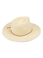 Packable Straw Fedora